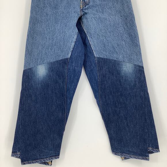 NEW! RE/DONE LEVI'S Engineered Tapered $675 msrp Size 26 Indigo Jeans G12-14 - Picture 7 of 9